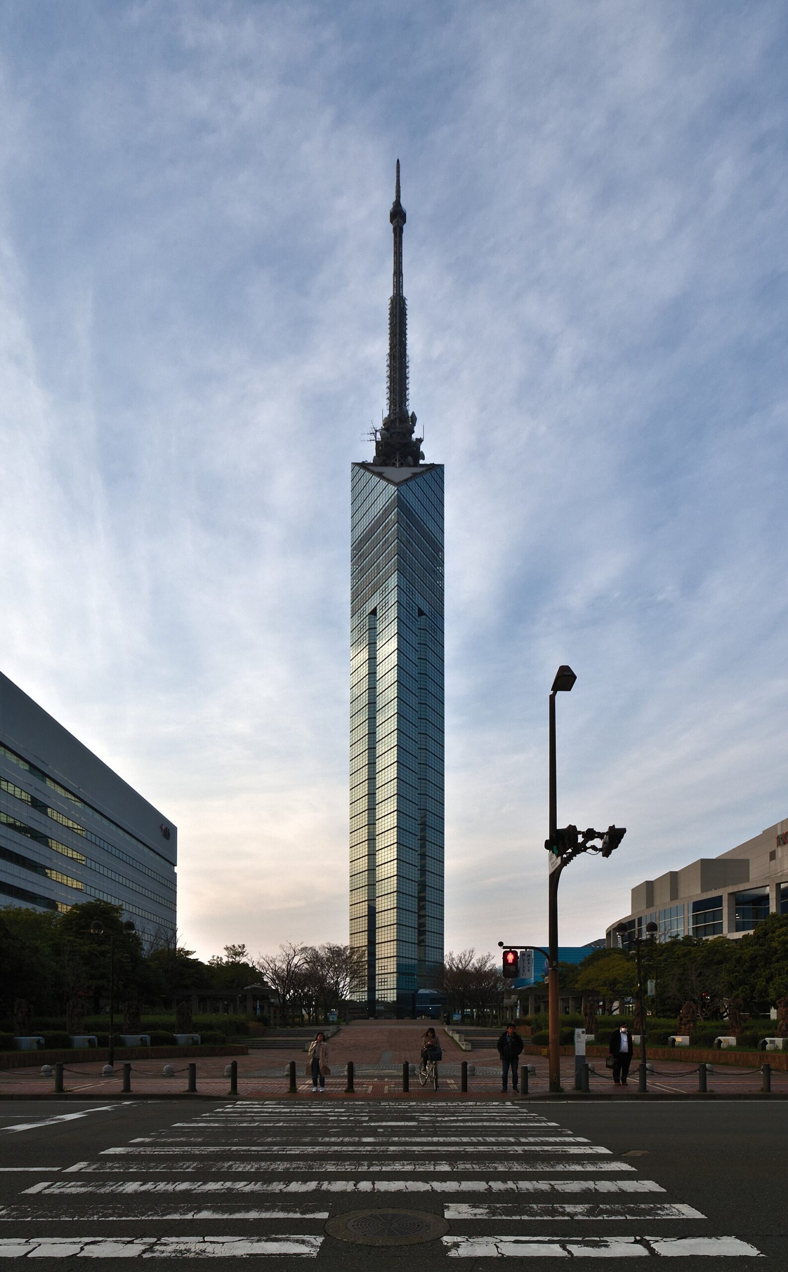 해질녘 후쿠오카 타워